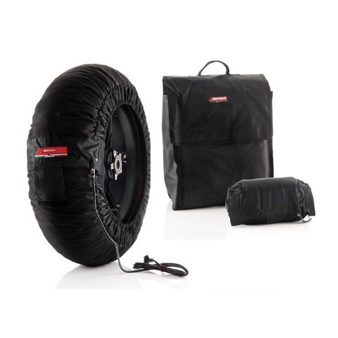 Couvertures chauffantes noires Kawasaki Ninja H2 (2015 et +) | Réf. 207TYR0002BB