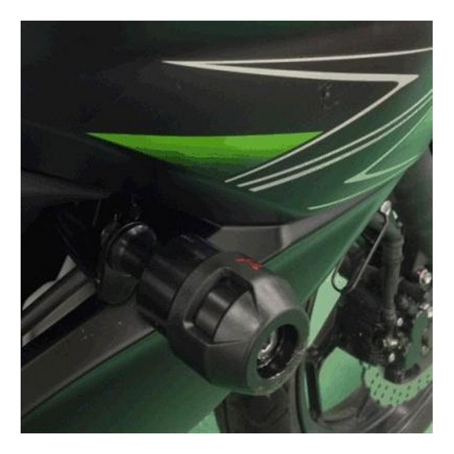 Roulettes de protection Kawasaki Z300 (2015-2016) | Réf. 999940648