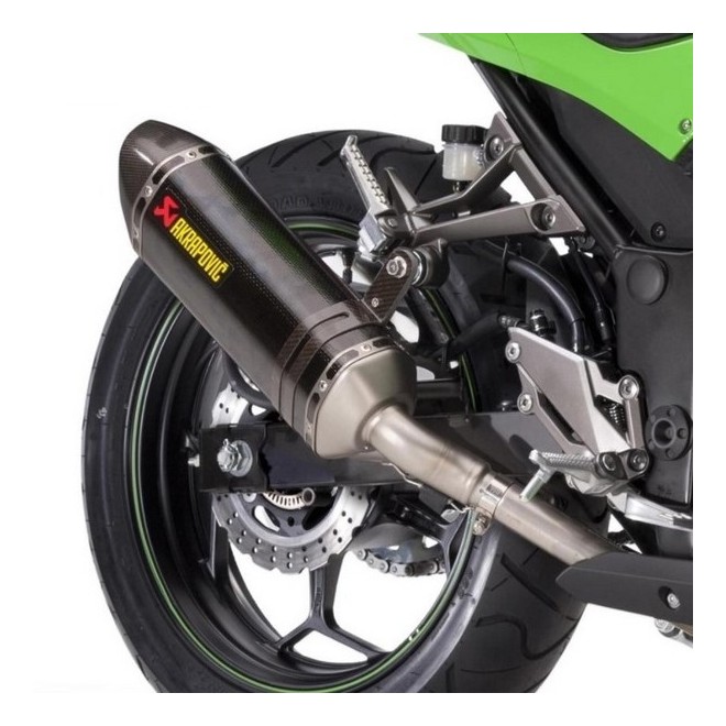 Echappement Akrapovic carbone Kawasaki Z300 2015 2016 Moto Shop 35