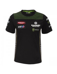 T-shirt femme Kawasaki WSBK 2020 - Face | Moto Shop 35