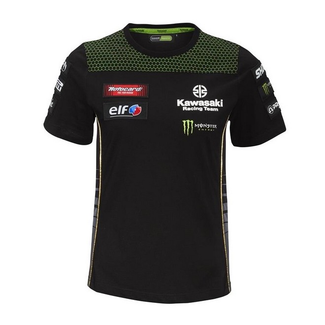 T-shirt femme Kawasaki WSBK 2020 - Face | Moto Shop 35 T-shirt femme Kawasaki WSBK 2020 - Face | Moto Shop 35
