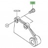 Vis fixation étrier de frein arrière Kawasaki Z300 (2015-2016)
