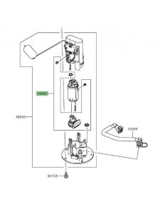 Kit filtre à essence Kawasaki Z300 (2015-2016)