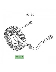 Alternateur Kawasaki Z650 (2017-2019) | Réf. 210030164