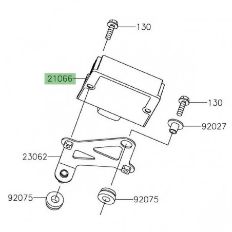 Régulateur d'origine Kawasaki 210660750 | Moto Shop 35