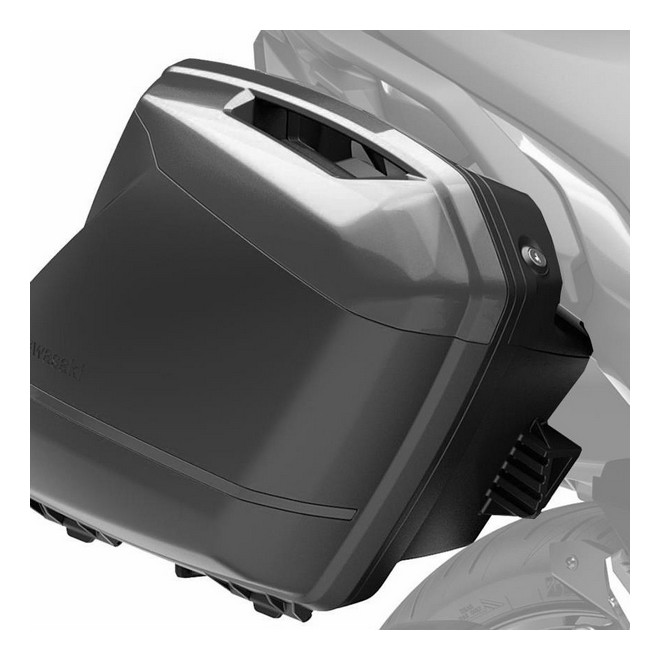 Couvercles de valises Gris Metallic Carbon (51A) Kawasaki Ninja H2 SX (2018-2020) | Réf. 99994042251A