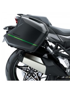 Liserés de valises Verts Emerald Blazed (60R) Kawasaki Ninja H2 SX (2018 et +) | Réf. 99994042360RA