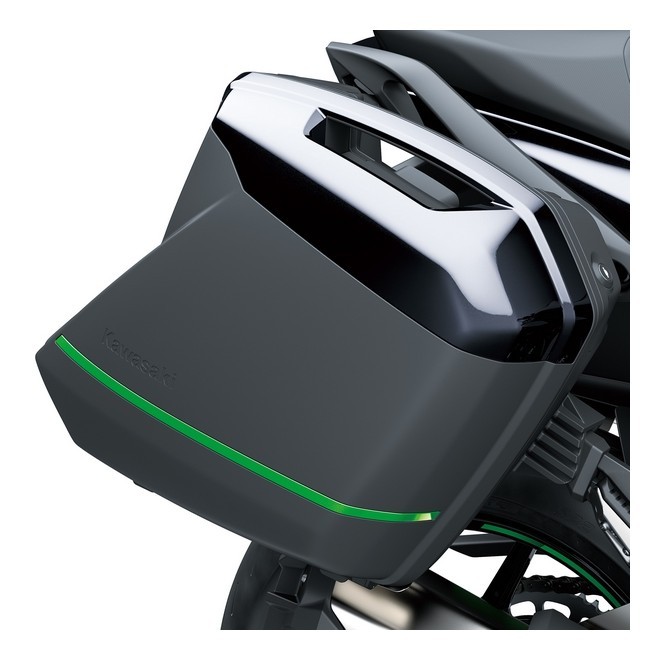 Liserés valises latérales verts Emerald Blazed (60R) Kawasaki Ninja 1000SX (2020-2023) | Réf. 99994042360RB