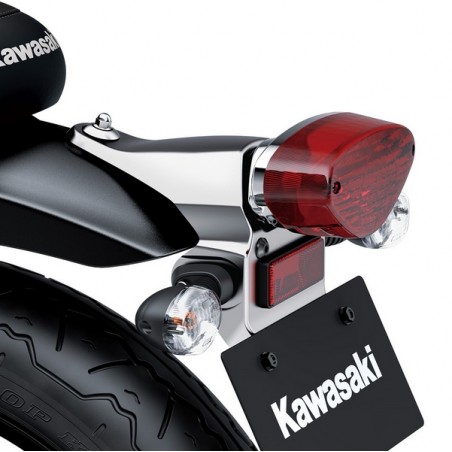 Support de feux arrières chromé Kawasaki W800 (2020-2023) | Réf. 999941354