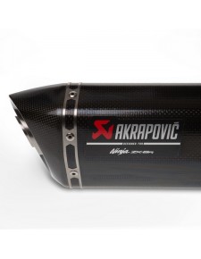 Échappement Akrapovic carbone Kawasaki Ninja ZX-6R (2019-2020) | Réf. 258EXP0096