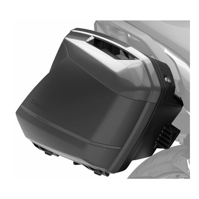 Couvercles valises latérales Gris Metallic Carbon (51A) Kawasaki Versys 1000 (2020) | Réf. 99994042251A