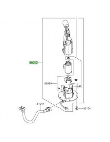 Pompe à essence Kawasaki Versys 650 (2015-2024) | Réf. 490400737