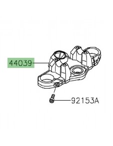 Té de fourche supérieur Kawasaki Versys-X 300 (2017-2018) | Réf. 44039016918R