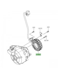 Alternateur Kawasaki Versys-X 300 (2017-2018) | Réf. 210030175