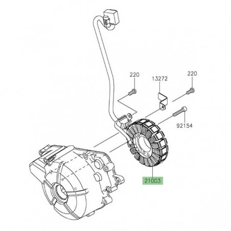 Alternateur Kawasaki Versys-X 300 (2017-2018) | Réf. 210030175