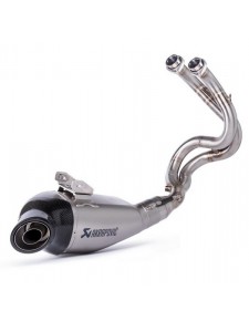 Ligne complète Akrapovic titane Kawasaki Z650/Ninja 650 (2020) | Réf. 258EXP0097