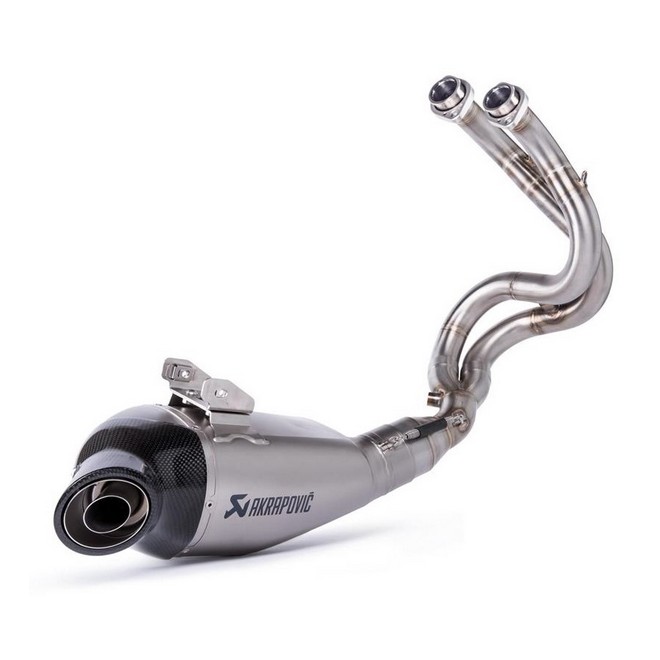 Ligne complète Akrapovic titane Kawasaki Z650/Ninja 650 (2020