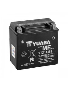 Batterie Yuasa YTX14-BS moto Kawasaki