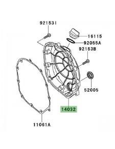 Carter d'embrayage d'origine Kawasaki 140320570 | Moto Shop 35