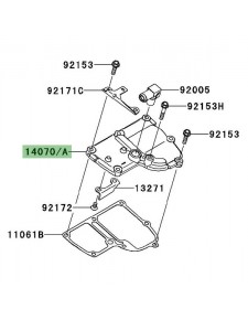 Carter de reniflard d'huile Kawasaki GTR 1400 (2008-2009) | Réf. 140700003 - 140700004