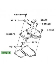 Joint carter de reniflard d'huile Kawasaki GTR 1400 (2008-2016) | Réf. 110610808