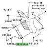 Déflecteur flanc de carénage Kawasaki GTR 1400 (2008-2009)