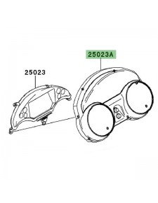 Dessus de compteur Kawasaki 250230034