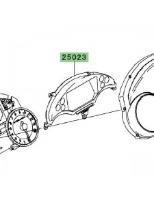 Intérieur de compteur d'origine Kawasaki 250230021 | Moto Shop 35