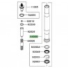 Fourreau de fourche Kawasaki GTR 1400 (2008-2009)
