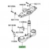 Té de fourche inférieur Kawasaki GTR 1400 (2008-2016)