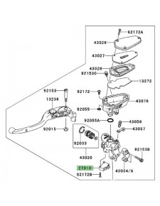 Contacteur d'embrayage Kawasaki 270100051