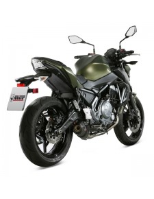 Ligne complète MIVV Oval Carbone Kawasaki Z650 (2017-2023) | Réf. K.044.L3C