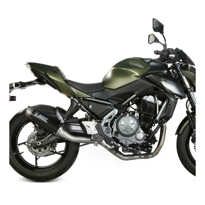 Ligne complète MIVV GP Pro Carbone Kawasaki Z650 (2017-2023) | Réf. K.044.L2P