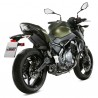 Ligne complète MIVV Delta Race Inox noir Kawasaki Z650 (2017-2023) | Réf. K.044.LDRB