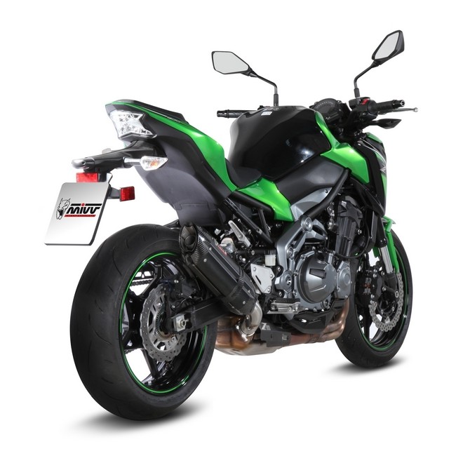 Silencieux MIVV Suono Inox Noir Kawasaki Z900 (2017-2019) et Z900 A2 (2018-2024) | Réf. K.045.L9