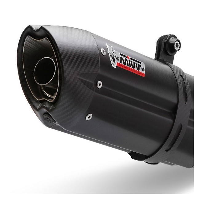 Silencieux MIVV Suono Inox Noir Kawasaki Z900 (2017-2019) et Z900 A2 (2018-2024) | Réf. K.045.L9