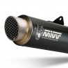 Silencieux MIVV GP Pro Inox noir Kawasaki Ninja 400 (2018-2020) | Réf. K.047.LXBP
