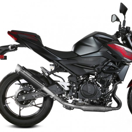 Silencieux MIVV GP Pro Inox Noir Kawasaki Z400 (2019-2023) | Réf. K.047.LXBP