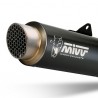 Silencieux MIVV GP Pro Inox Noir Kawasaki Z400 (2019-2023) | Réf. K.047.LXBP
