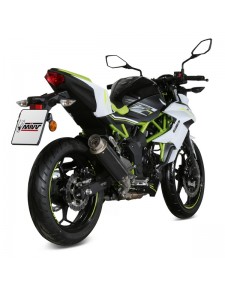 Silencieux MIVV GP Pro Inox Noir Kawasaki Z125 (2019-2024) | Réf. K.048.LXBP