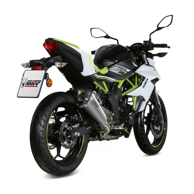 Silencieux MIVV Delta Race Inox Kawasaki Z125 (2019-2024) | Réf. K.048.LDRX
