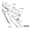 Flanc de carénage Kawasaki Ninja 400 (2018-2020)