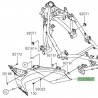 Flanc de carénage inférieur Kawasaki Ninja 400 (2018-2020)