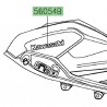 Autocollant "Kawasaki" réservoir Kawasaki Ninja 400 KRT (2018-2020)
