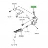 Platine repose-pied avant Kawasaki Ninja 400 (2018-2023)
