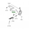 Vis fixation platine repose-pied Kawasaki Ninja 400 (2018-2020)