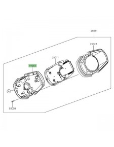 Dessous de compteur Kawasaki Ninja 400 (2018-2020) | Réf. 190930513