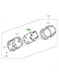 Compteur seul Kawasaki Ninja 400 (2018-2020) | Réf. 280110697