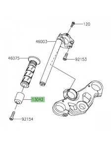 Embout de guidon Kawasaki Ninja 400 (2018-2020)