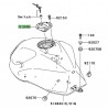 Trappe à essence Kawasaki Z750 (2004-2006)